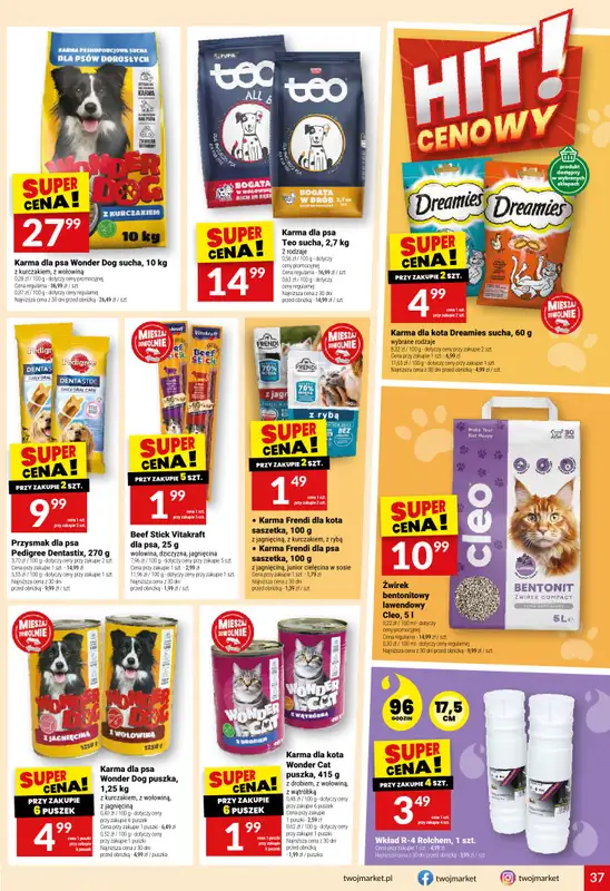 Twój Market - gazetka promocyjna Gazetka od środy 22.07 do wtorku 28.07 - strona 37