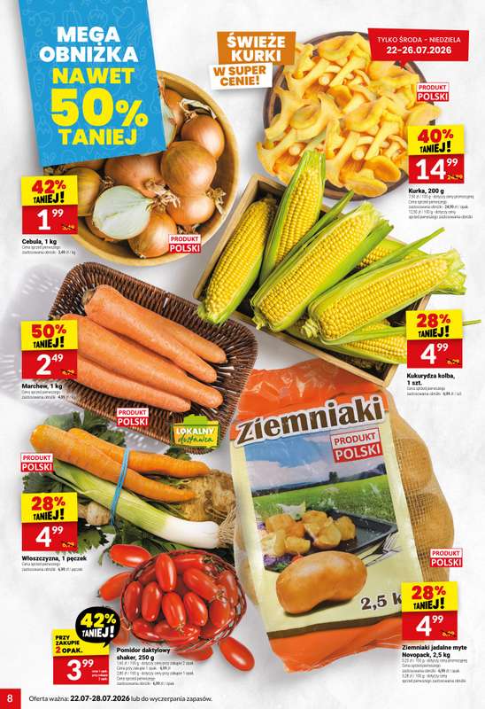 Twój Market - gazetka promocyjna Gazetka od środy 22.07 do wtorku 28.07 - strona 8