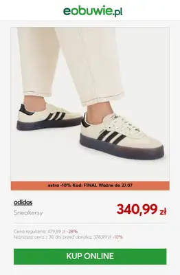 eobuwie.pl - gazetka promocyjna Do -20% extra na wybrane produkty z wyprzedaży od wtorku 21.07 do poniedziałku 27.07 - strona 7