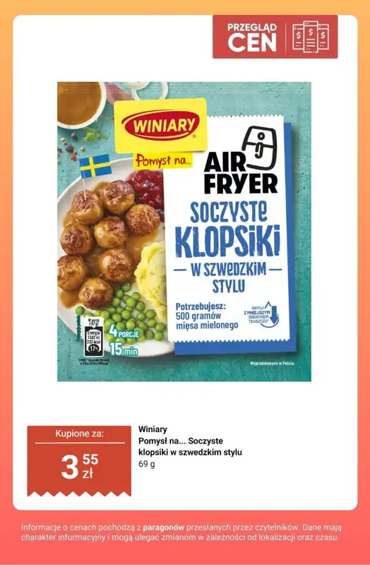 Dino - gazetka promocyjna Produkty do AIR FRYERA - przegląd cen od czwartku 23.07 do wtorku 28.07 - strona 9