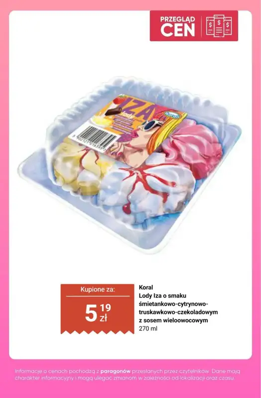 Biedronka - gazetka promocyjna LODY - przegląd cen od czwartku 23.07 do soboty 25.07 - strona 5