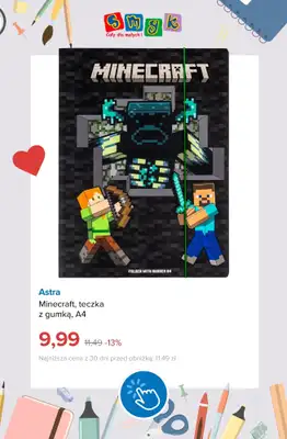 Smyk - gazetka promocyjna Wyprawka szkolna do -70% od wtorku 21.07  - strona 12