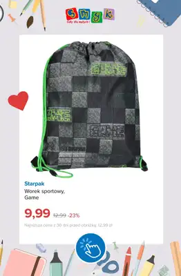 Smyk - gazetka promocyjna Wyprawka szkolna do -70% od wtorku 21.07  - strona 3
