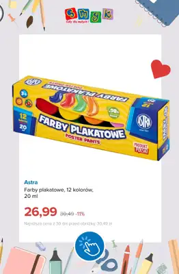 Smyk - gazetka promocyjna Wyprawka szkolna do -70% od wtorku 21.07  - strona 9