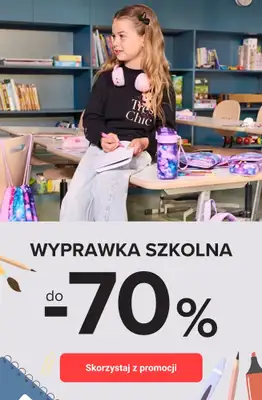 Smyk - gazetka promocyjna Wyprawka szkolna do -70% od wtorku 21.07 