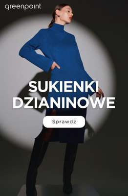 Greenpoint - gazetka promocyjna Sukienki dzianinowe od wtorku 21.07 