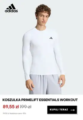 Adidas - gazetka promocyjna Wyprzedaż koszulek męskich od wtorku 21.07  - strona 5