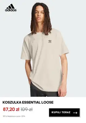 Adidas - gazetka promocyjna Wyprzedaż koszulek męskich od wtorku 21.07  - strona 2