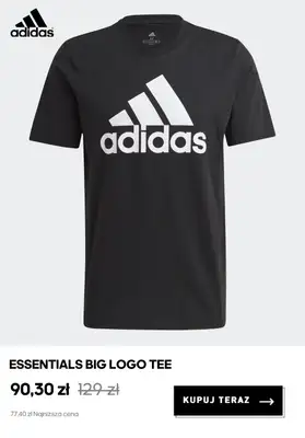 Adidas - gazetka promocyjna Wyprzedaż koszulek męskich od wtorku 21.07  - strona 6