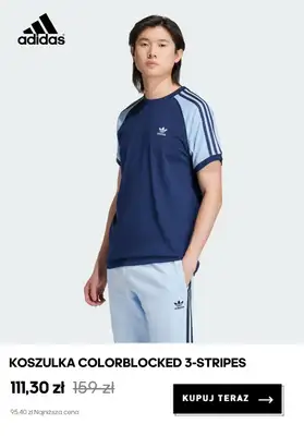 Adidas - gazetka promocyjna Wyprzedaż koszulek męskich od wtorku 21.07  - strona 7