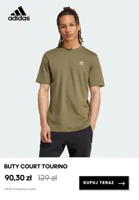 Adidas - gazetka promocyjna Wyprzedaż koszulek męskich od wtorku 21.07  - strona 11
