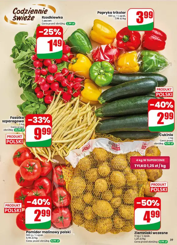 Dino - gazetka promocyjna Gazetka 30 / 2026 od środy 22.07 do wtorku 28.07 - strona 39