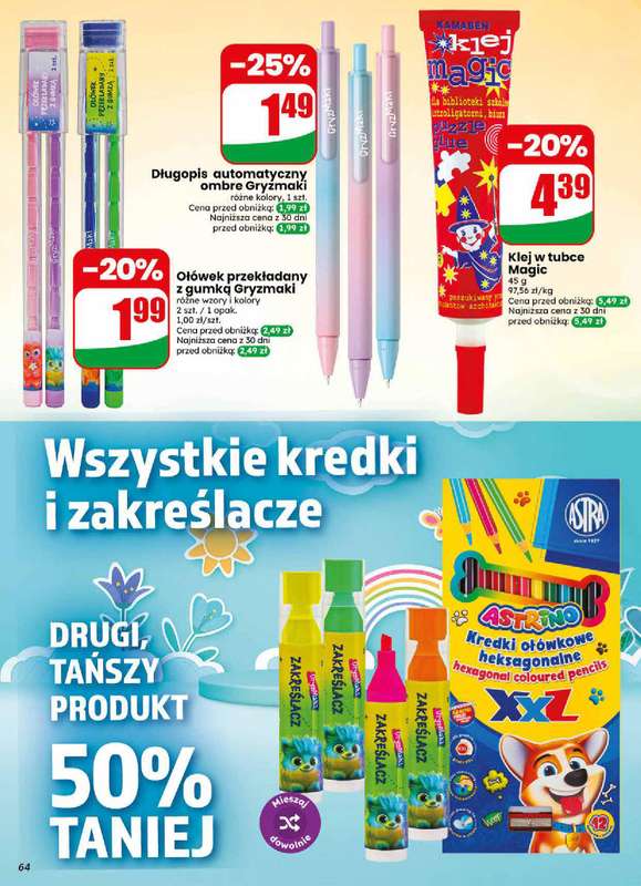 Dino - gazetka promocyjna Gazetka 30 / 2026 od środy 22.07 do wtorku 28.07 - strona 64