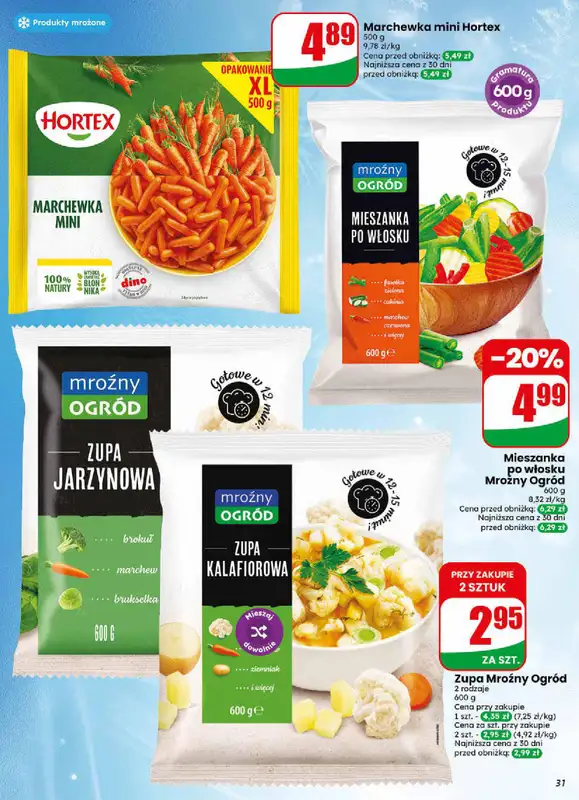Dino - gazetka promocyjna Gazetka 30 / 2026 od środy 22.07 do wtorku 28.07 - strona 31