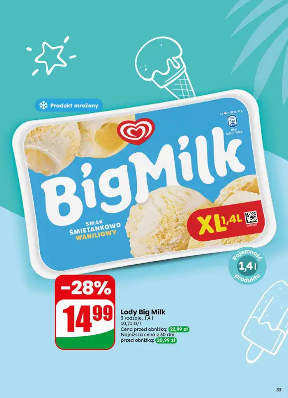 Dino - gazetka promocyjna Gazetka 30 / 2026 od środy 22.07 do wtorku 28.07 - strona 33