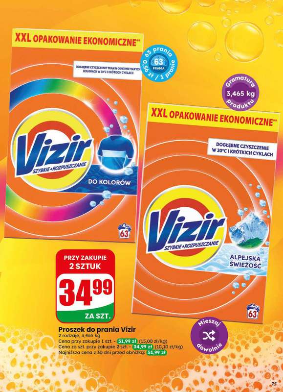 Dino - gazetka promocyjna Gazetka 30 / 2026 od środy 22.07 do wtorku 28.07 - strona 75