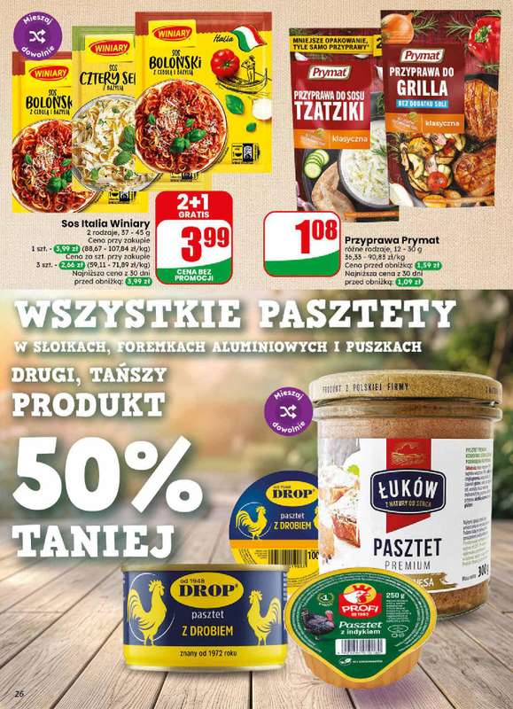 Dino - gazetka promocyjna Gazetka 30 / 2026 od środy 22.07 do wtorku 28.07 - strona 26