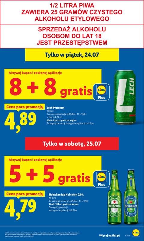 Lidl - gazetka promocyjna Oferta od czwartku od czwartku 23.07 do soboty 25.07 - strona 25