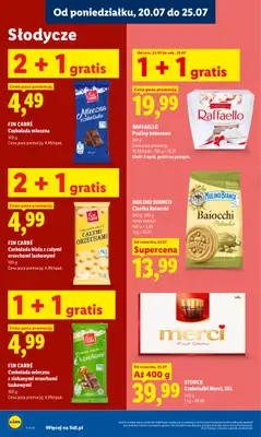 Lidl - gazetka promocyjna Oferta od czwartku od czwartku 23.07 do soboty 25.07 - strona 82
