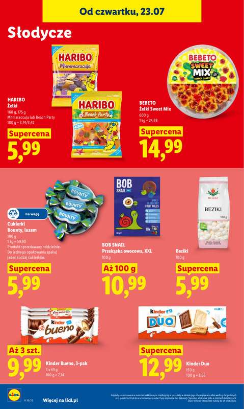 Lidl - gazetka promocyjna Oferta od czwartku od czwartku 23.07 do soboty 25.07 - strona 84