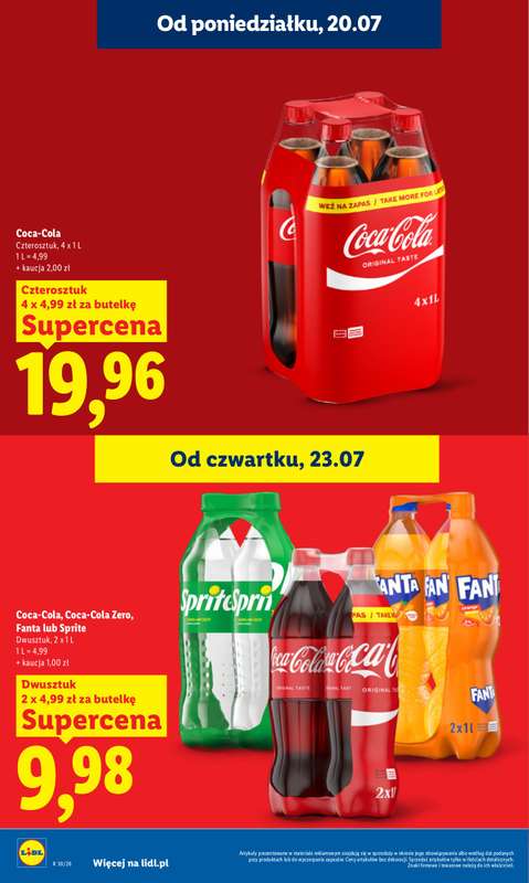 Lidl - gazetka promocyjna Oferta od czwartku od czwartku 23.07 do soboty 25.07 - strona 20