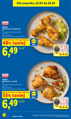 Lidl - gazetka promocyjna Oferta od czwartku od czwartku 23.07 do soboty 25.07 - strona 4