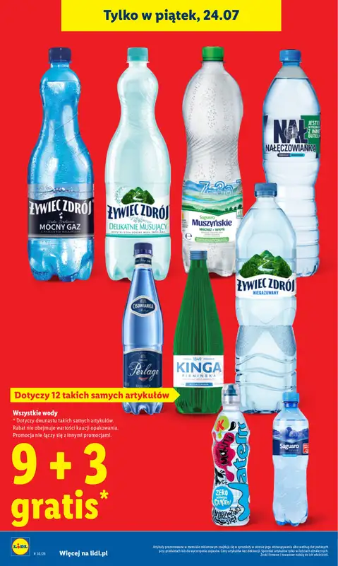 Lidl - gazetka promocyjna Oferta od czwartku od czwartku 23.07 do soboty 25.07 - strona 22