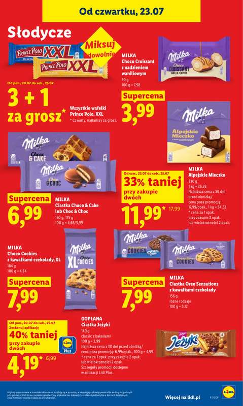 Lidl - gazetka promocyjna Oferta od czwartku od czwartku 23.07 do soboty 25.07 - strona 83