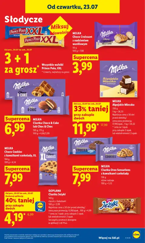 Lidl - gazetka promocyjna Oferta od czwartku od czwartku 23.07 do soboty 25.07 - strona 83