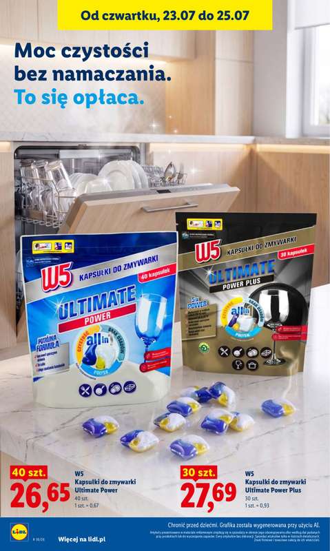 Lidl - gazetka promocyjna Oferta od czwartku od czwartku 23.07 do soboty 25.07 - strona 94