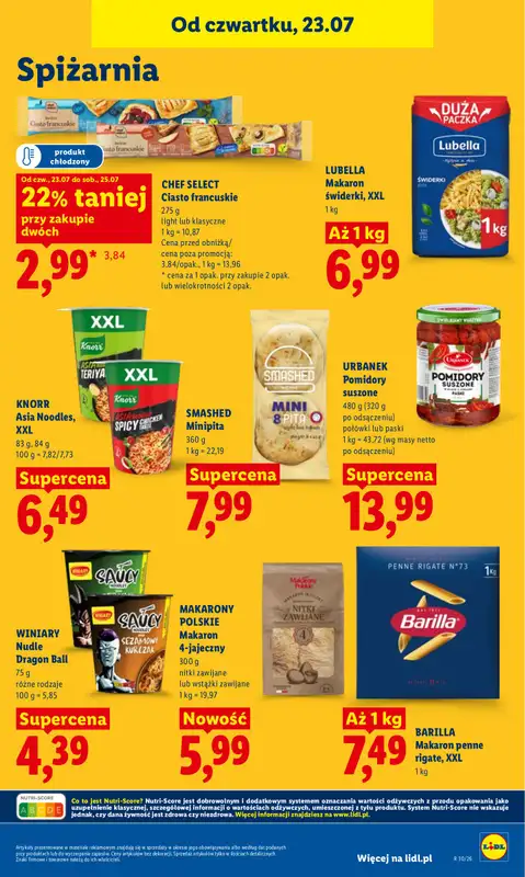 Lidl - gazetka promocyjna Oferta od czwartku od czwartku 23.07 do soboty 25.07 - strona 89