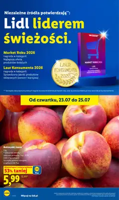 Lidl - gazetka promocyjna Oferta od czwartku od czwartku 23.07 do soboty 25.07 - strona 50