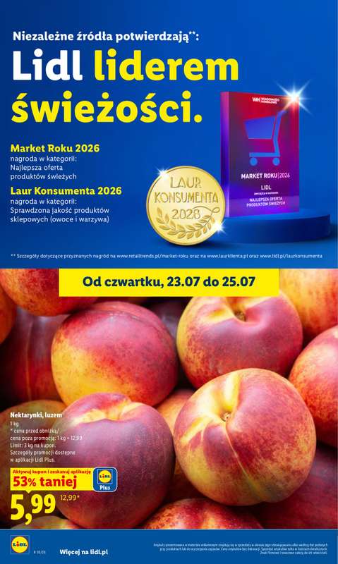 Lidl - gazetka promocyjna Oferta od czwartku od czwartku 23.07 do soboty 25.07 - strona 50