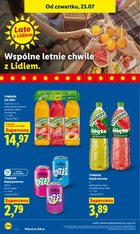 Lidl - gazetka promocyjna Oferta od czwartku od czwartku 23.07 do soboty 25.07 - strona 76