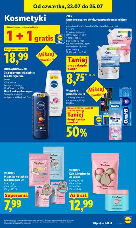 Lidl - gazetka promocyjna Oferta od czwartku od czwartku 23.07 do soboty 25.07 - strona 93
