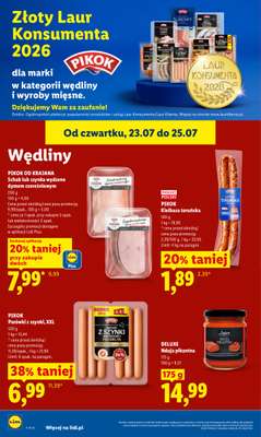 Lidl - gazetka promocyjna Oferta od czwartku od czwartku 23.07 do soboty 25.07 - strona 66