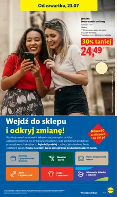 Lidl - gazetka promocyjna Oferta od czwartku od czwartku 23.07 do soboty 25.07 - strona 45