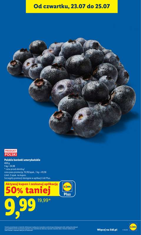 Lidl - gazetka promocyjna Oferta od czwartku od czwartku 23.07 do soboty 25.07 - strona 17