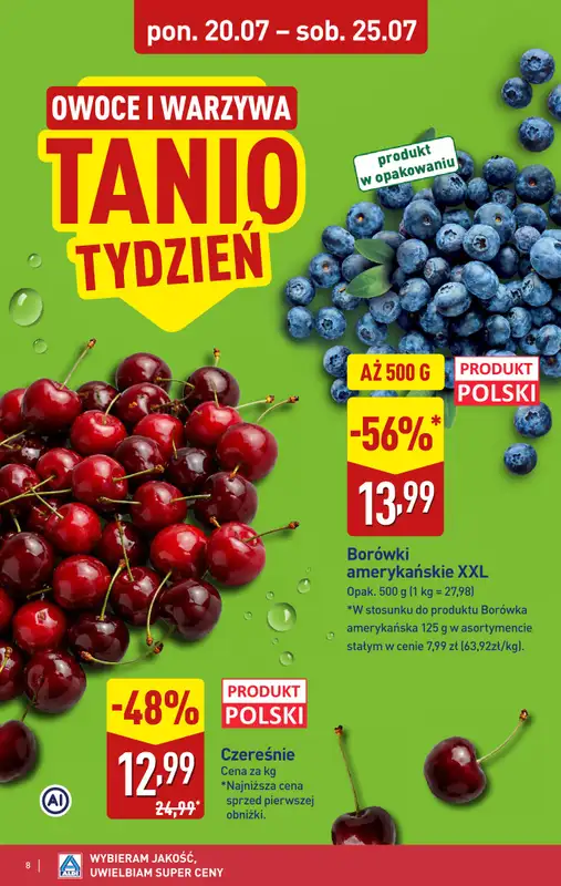 Aldi - gazetka promocyjna Pełny katalog! od poniedziałku 20.07 do soboty 25.07 - strona 8