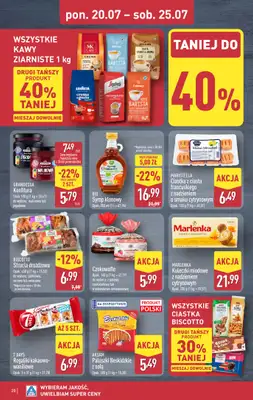 Aldi - gazetka promocyjna Pełny katalog! od poniedziałku 20.07 do soboty 25.07 - strona 20