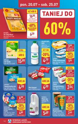 Aldi - gazetka promocyjna Pełny katalog! od poniedziałku 20.07 do soboty 25.07 - strona 14
