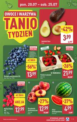 Aldi - gazetka promocyjna Pełny katalog! od poniedziałku 20.07 do soboty 25.07 - strona 5