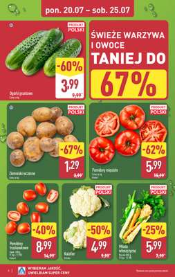 Aldi - gazetka promocyjna Pełny katalog! od poniedziałku 20.07 do soboty 25.07 - strona 4