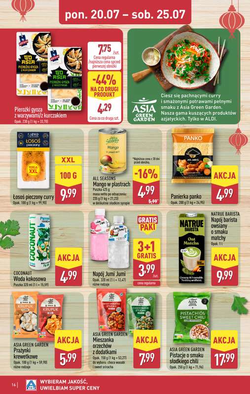 Aldi - gazetka promocyjna Pełny katalog! od poniedziałku 20.07 do soboty 25.07 - strona 16