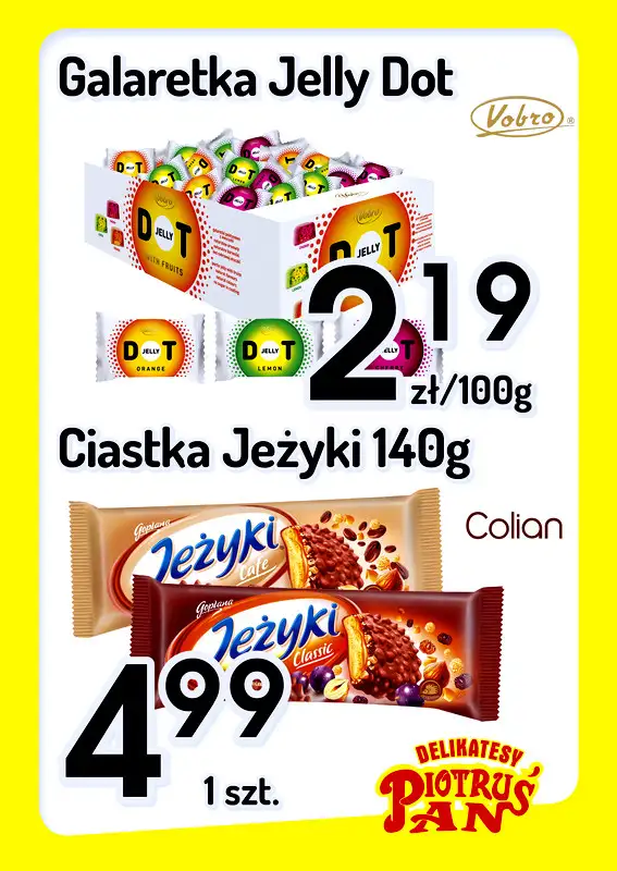 Delikatesy Piotruś Pan - gazetka promocyjna Plakaty promocyjne od środy 22.07 do środy 29.07 - strona 3