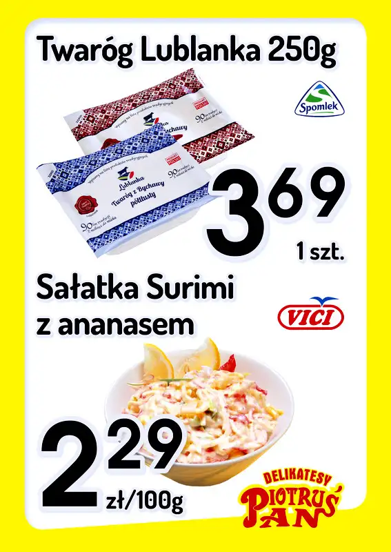 Delikatesy Piotruś Pan - gazetka promocyjna Plakaty promocyjne od środy 22.07 do środy 29.07 - strona 2