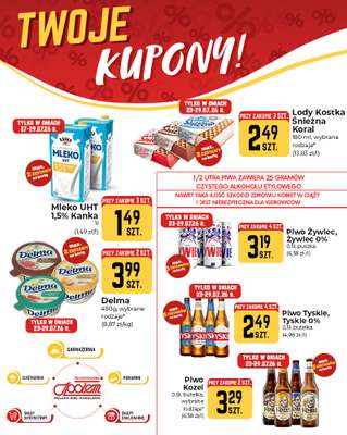 Społem Częstochowa - gazetka promocyjna Plakaty promocyjne od czwartku 23.07 do środy 29.07