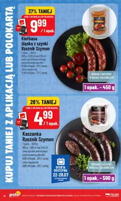 POLOmarket - gazetka promocyjna Kupuj taniej z aplikacją lub polokartą od środy 22.07 do wtorku 28.07 - strona 10