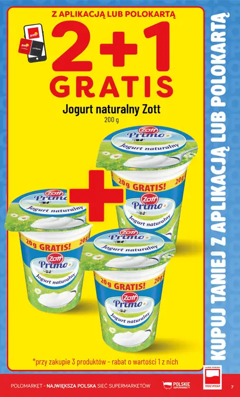 POLOmarket - gazetka promocyjna Kupuj taniej z aplikacją lub polokartą od środy 22.07 do wtorku 28.07 - strona 7