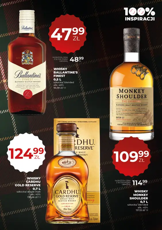 Duży Ben - gazetka promocyjna Gazetka alkoholowa od czwartku 23.07 do środy 05.08 - strona 13